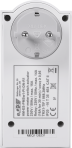 Wireless Switch Actuator 1-channel with power metering, plug adapter type F