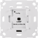 HomeMatic Wireless Remote Control 2-channel for brand switch systems, flush-mount