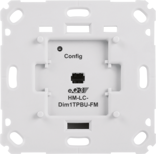 HomeMatic Wireless Dimming Actuator 1-channel for brand switch systems, trailing edge, flush-mount