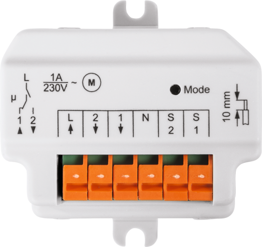 HomeMatic Wireless Shutter Actuator 1-channel, flush-mount