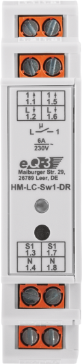 Wireless Switch Actuator 1-channel, DIN rail mount
