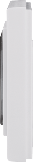 Flat wireless push-button with colour graphic display