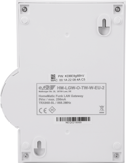 HomeMatic Wireless LAN Gateway