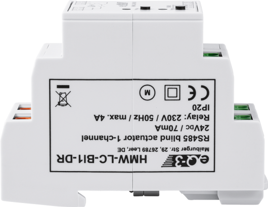HomeMatic Wired RS485 Shutter Actuator 1-channel, DIN rail mount
