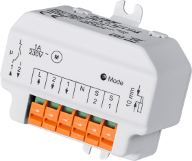 HomeMatic Wireless Shutter Actuator 1-channel, flush-mount