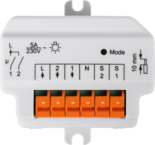 HomeMatic Wireless Switch Actuator 2-channel, flush-mount