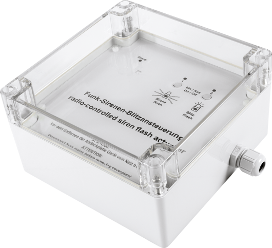 HomeMatic Wireless Siren/Flash Actuator