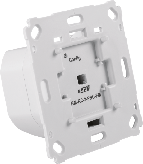 HomeMatic Wireless Remote Control 2-channel for brand switch systems, flush-mount