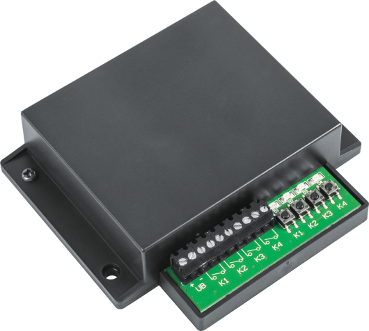 HomeMatic Wireless Switch Actuator 4-channel, wall-mount