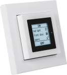 Wireless Status Display with push-button for 55 mm frames